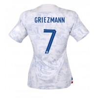 Koszulka piłkarska Francja Antoine Griezmann #7 Strój wyjazdowy dla kobiety MŚ 2022 tanio Krótki Rękaw